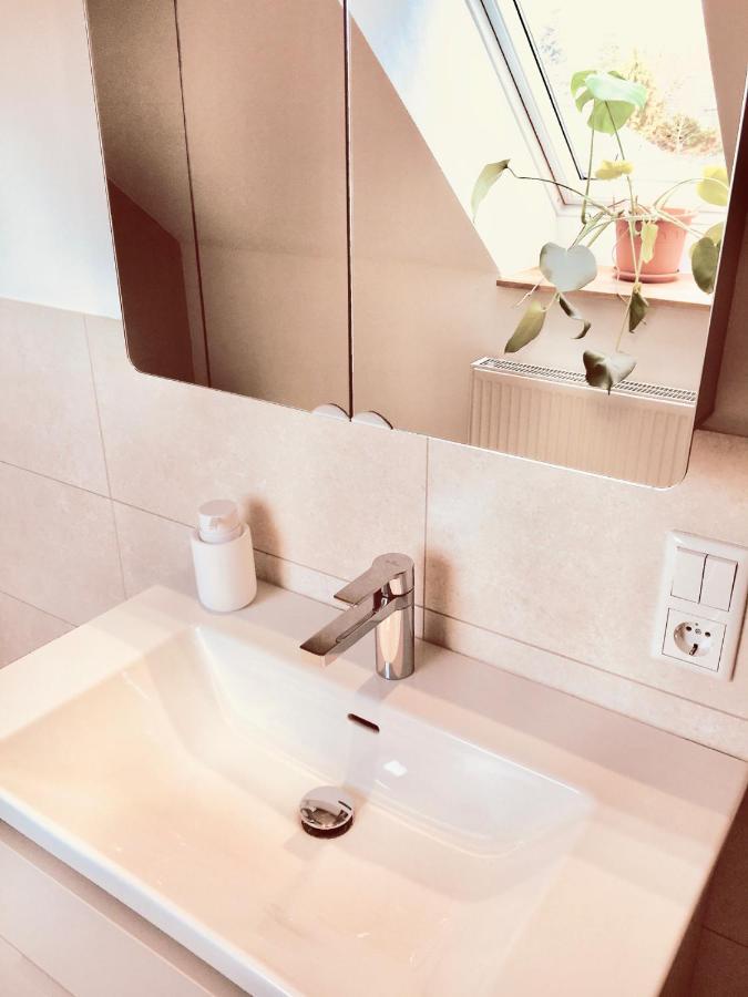 Moorblick! Grosse Dachwohnung Mit Kamin Und Sauna Leck Buitenkant foto