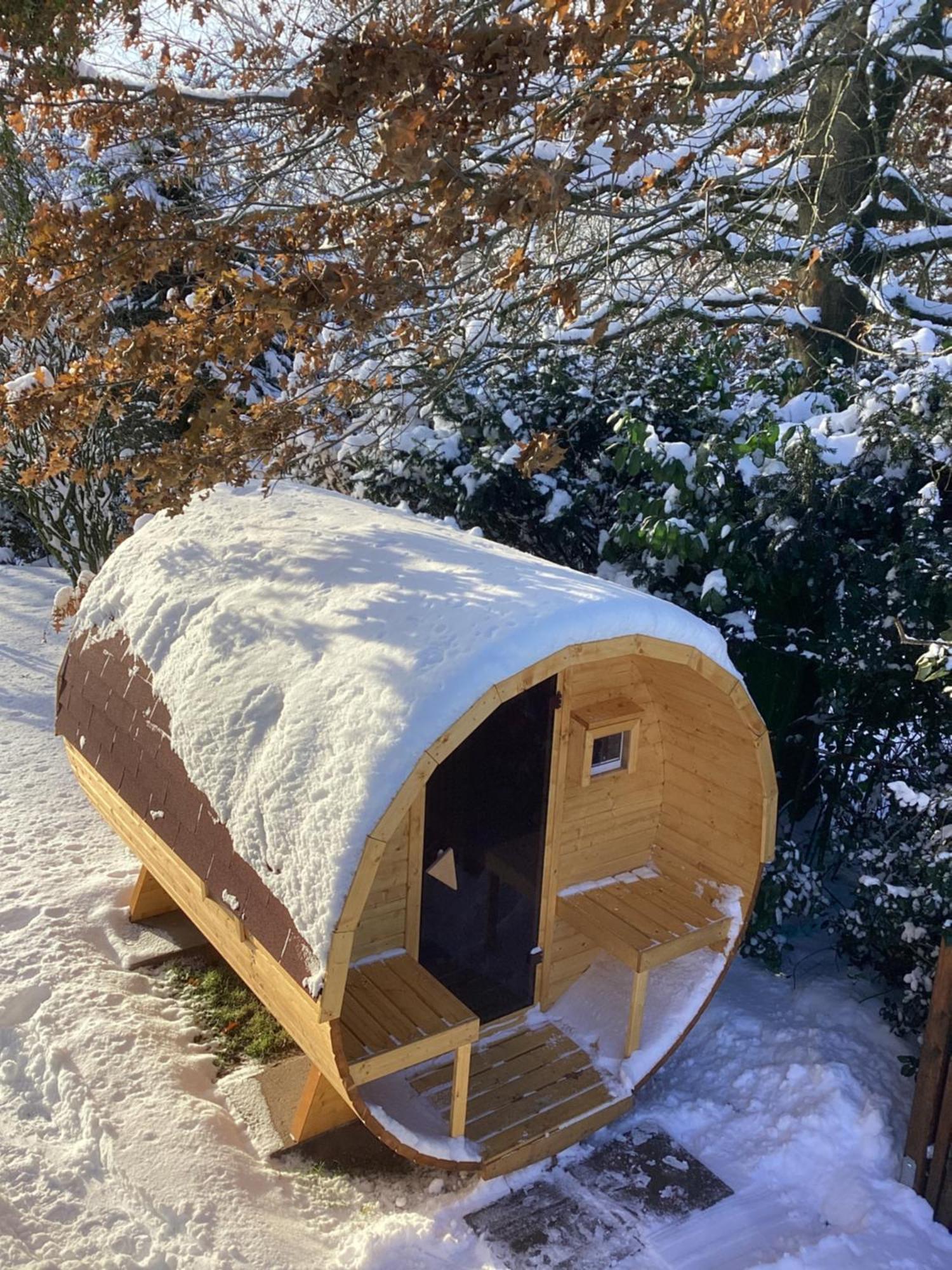 Moorblick! Grosse Dachwohnung Mit Kamin Und Sauna Leck Buitenkant foto