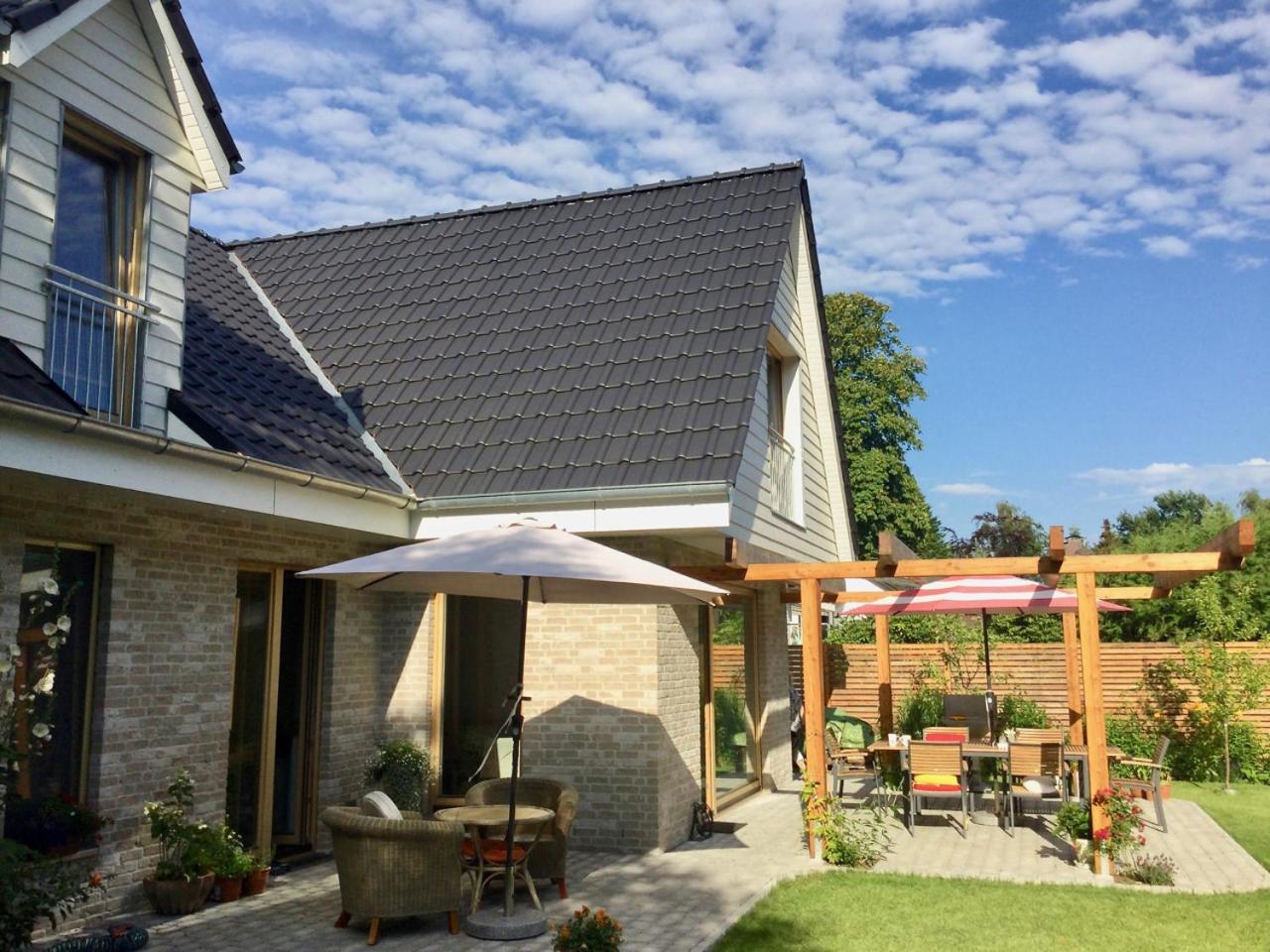 Moorblick! Grosse Dachwohnung Mit Kamin Und Sauna Leck Buitenkant foto